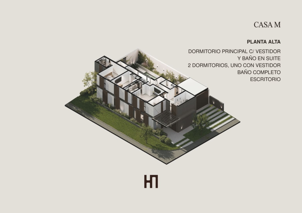 Casa M, lámina 2 de 2